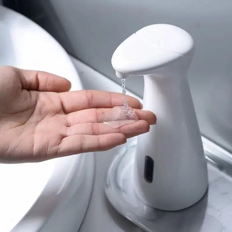 Dispenser Automático de Sabonete com Sensor – Branco, à Prova d’Água e de Alta Qualidade